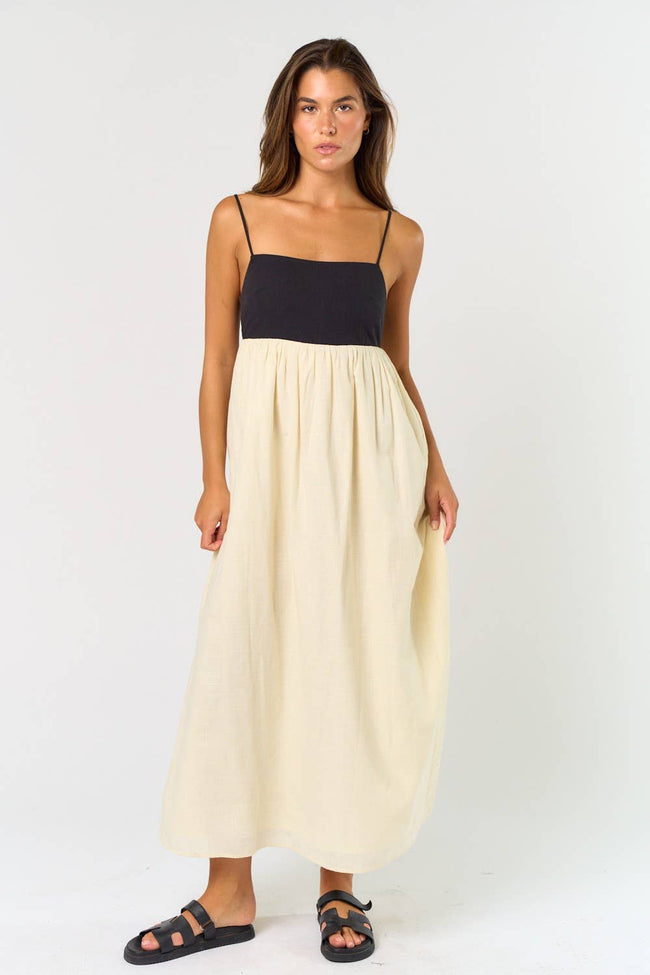 Wren Contrast Maxi Dress