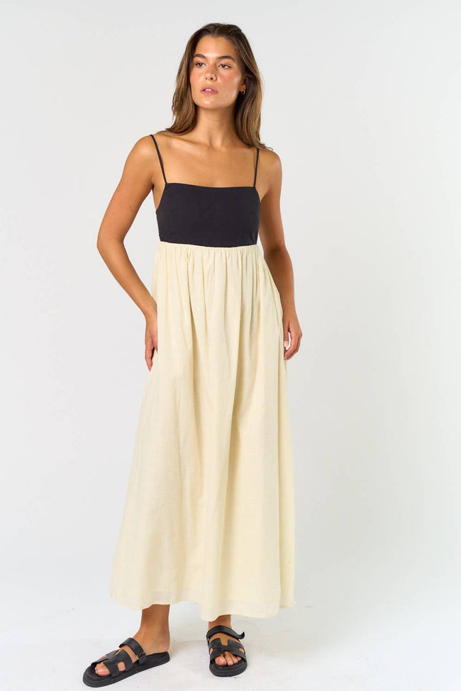 Wren Contrast Maxi Dress