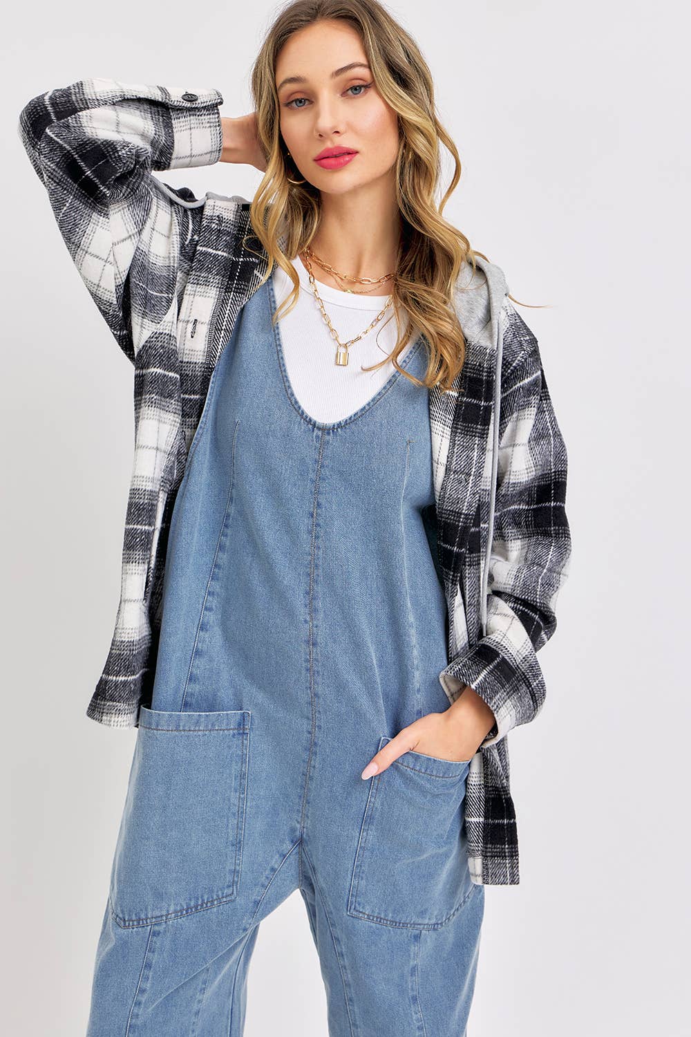 Barrett Denim Overall Jumpsuit
