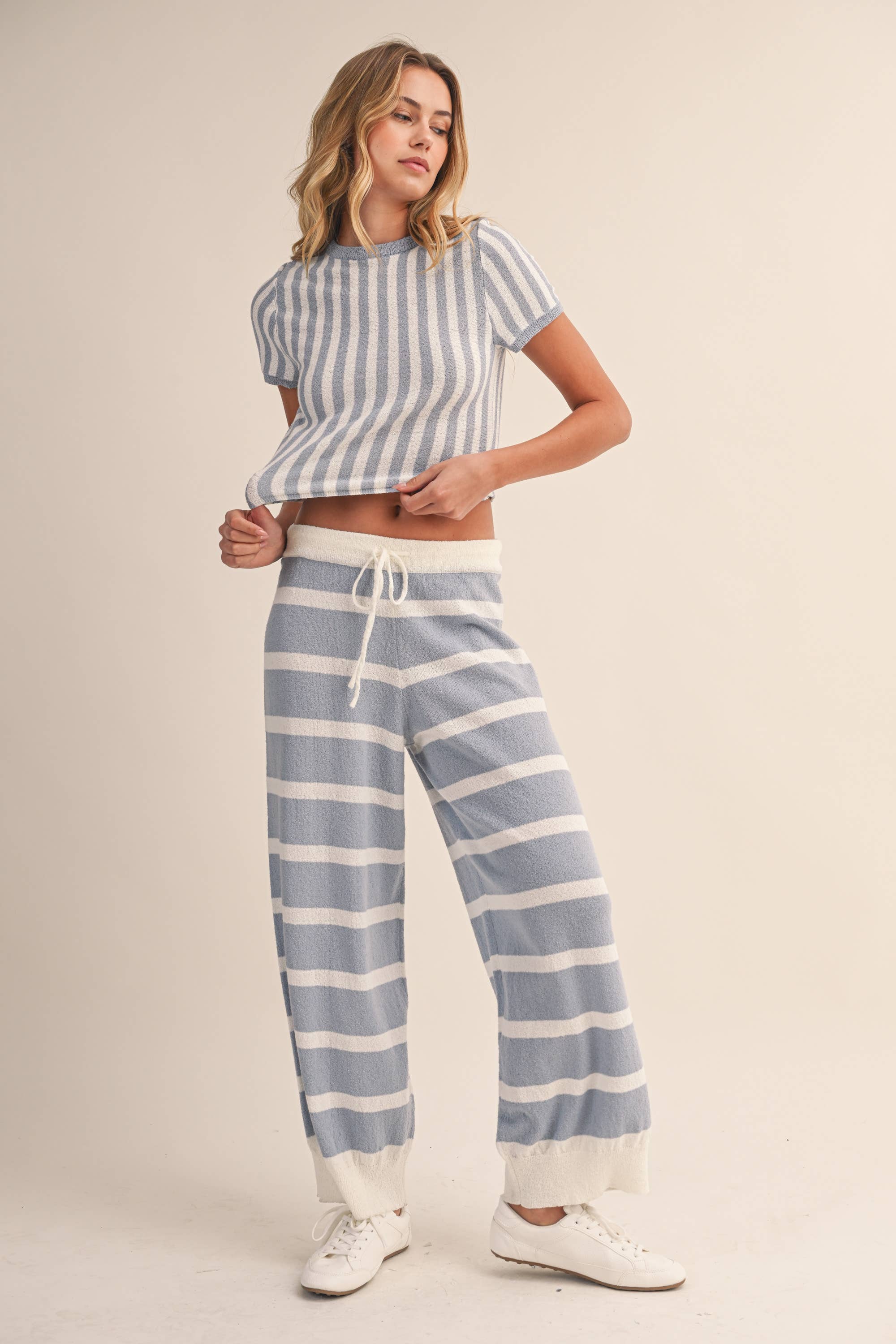 Bodhi Striped Knit Set