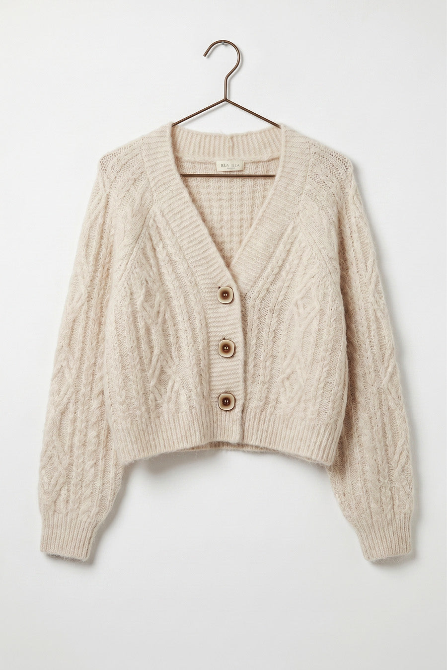 The Cream Cable Cardigan