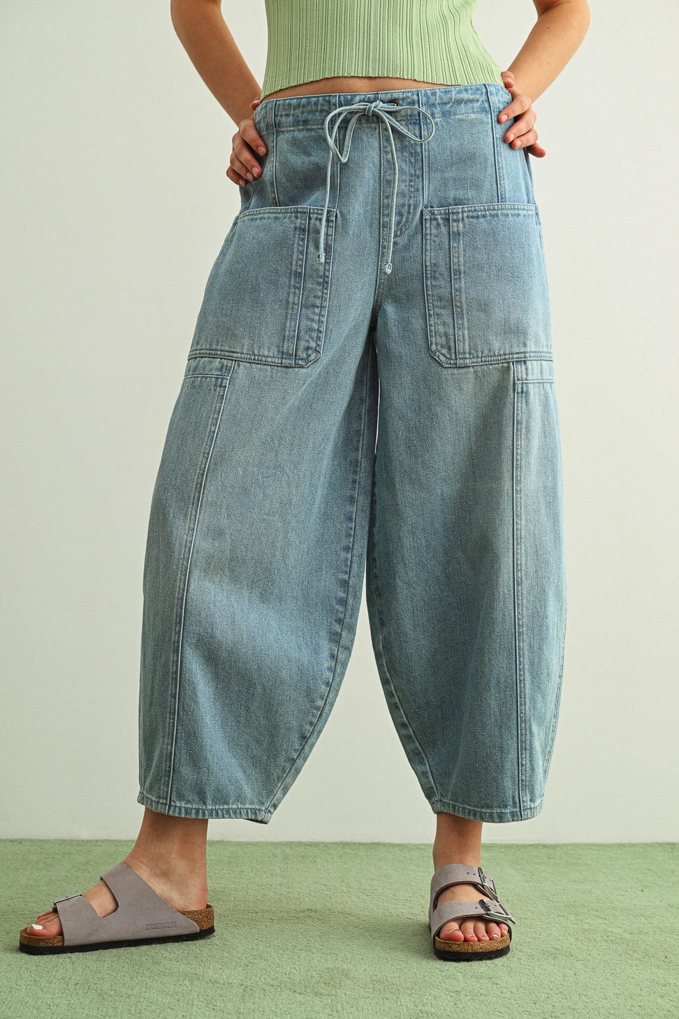 Lazy River Barrel Jeans
