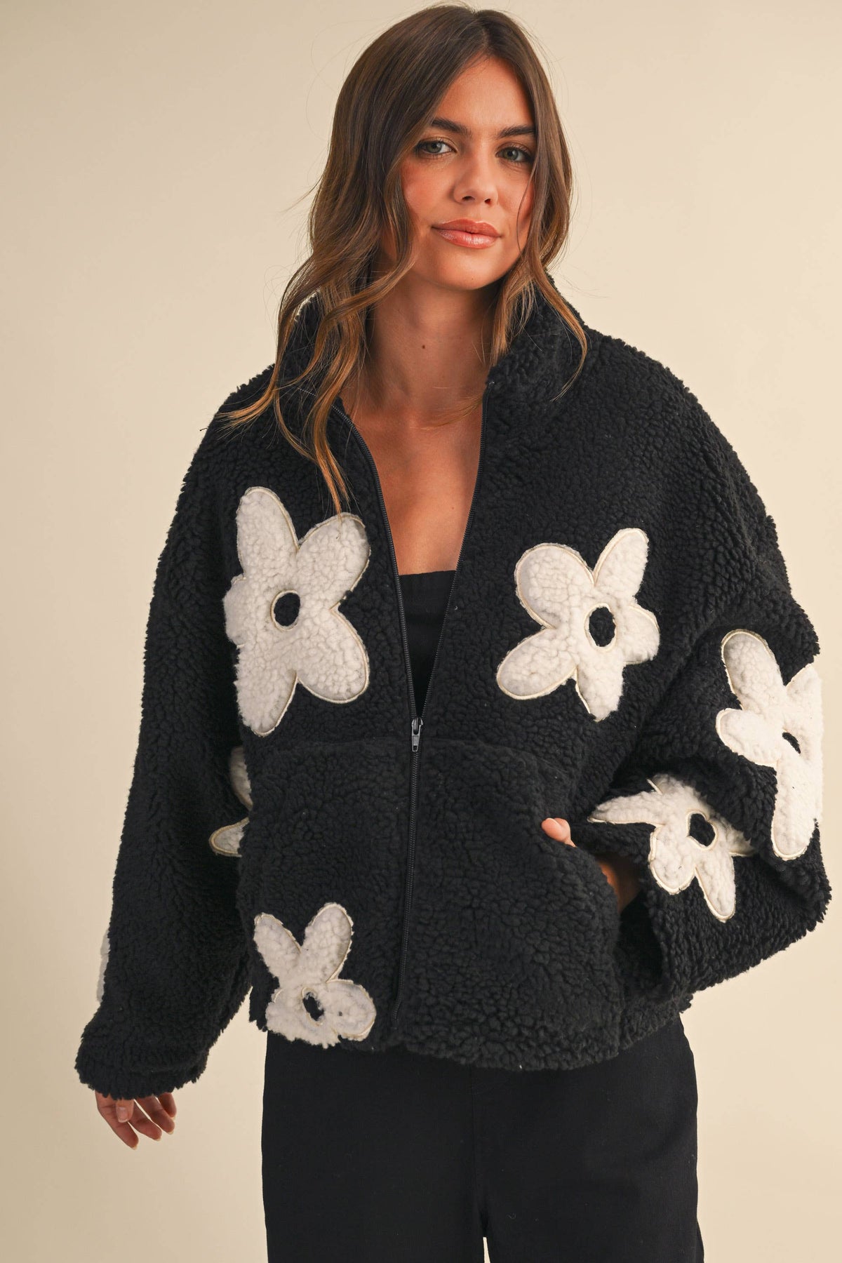 Daisy Dream Sherpa Jacket