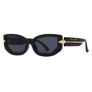 Elle Polarized Sunglasses in Black
