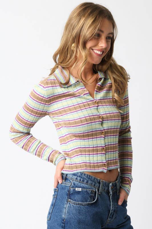 Margot Striped Sweater