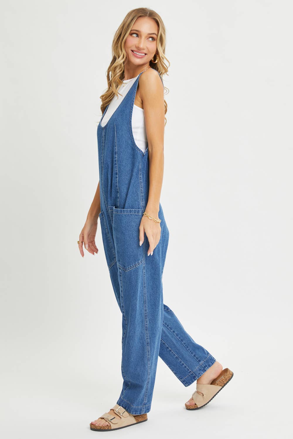 Barrett Denim Overall Jumpsuit
