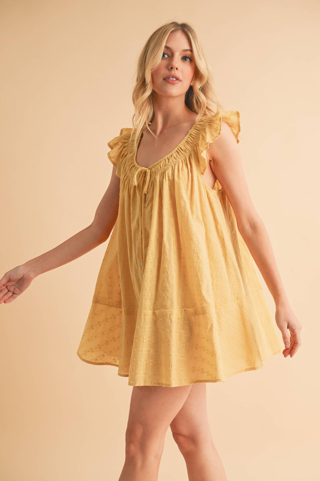 Jules Sunshine Yellow Dress