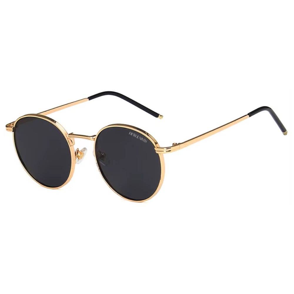 Jackson Sunglasses in Black/Gold