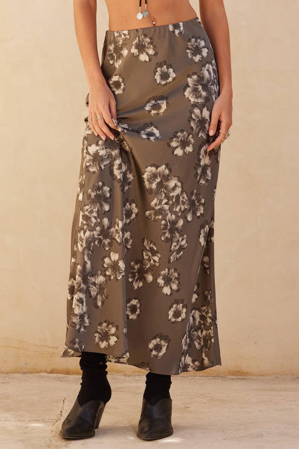 Loren Floral Maxi Skirt