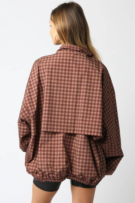 Diya Gingham Jacket