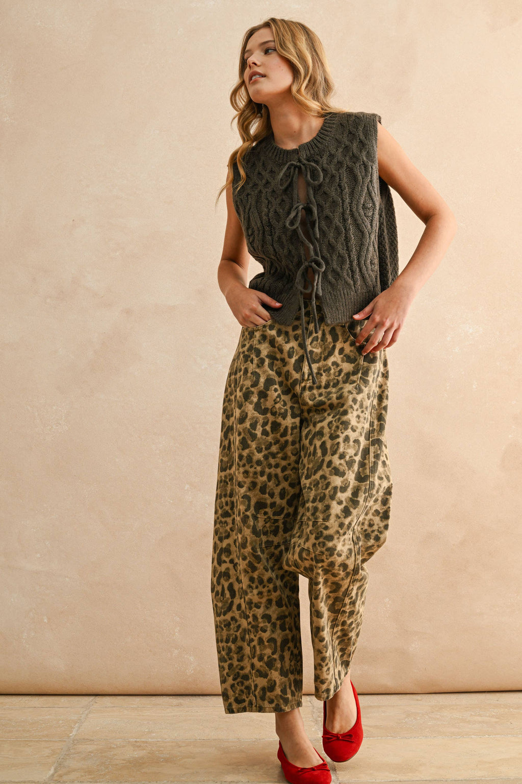 Olive Grove Knit Vest