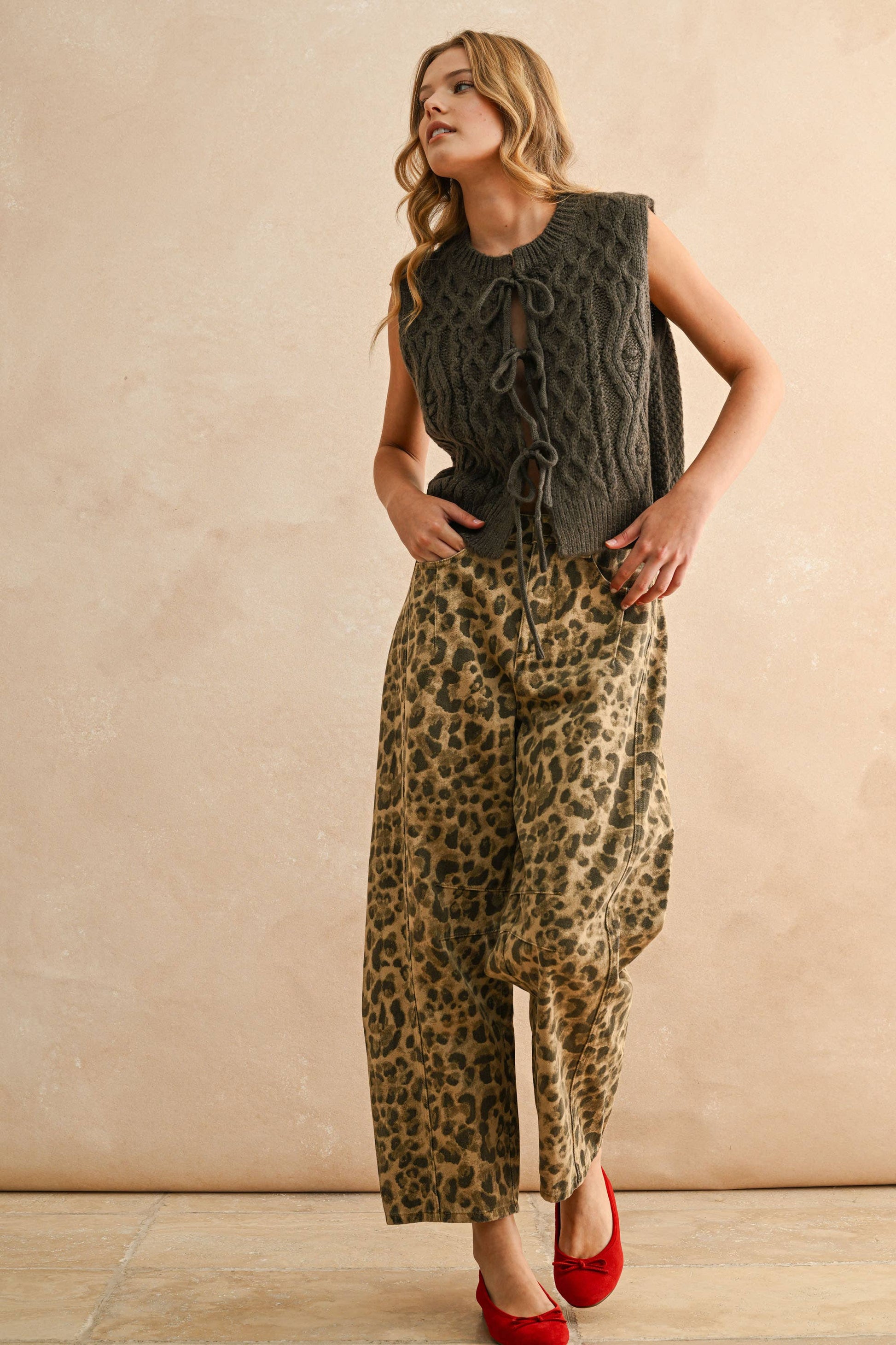 Olive Grove Knit Vest