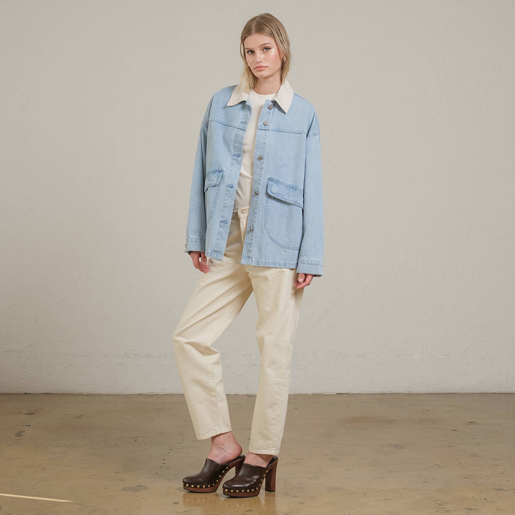 Maggie Light Wash Denim Jacket