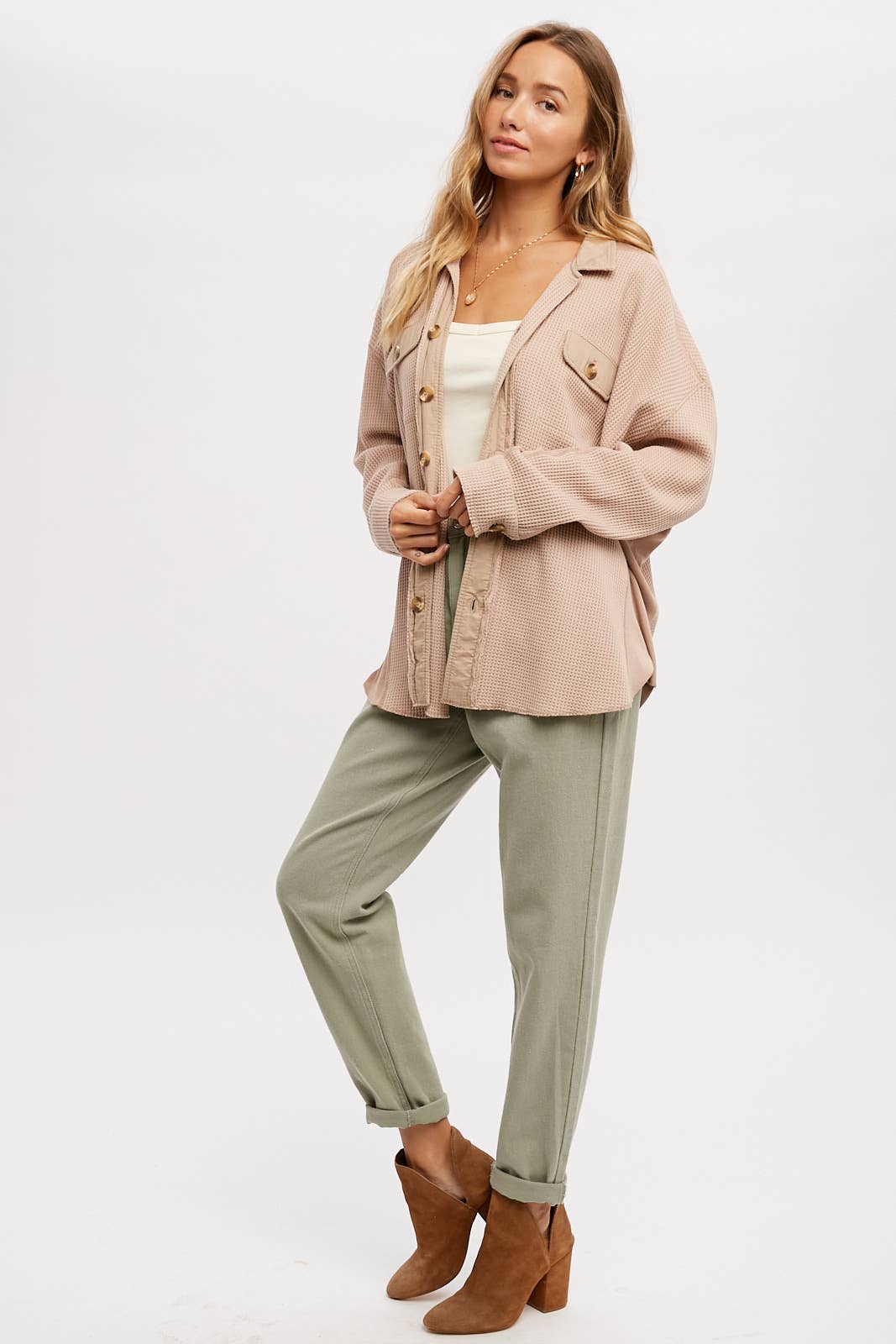 Bennett Waffle Knit Jacket