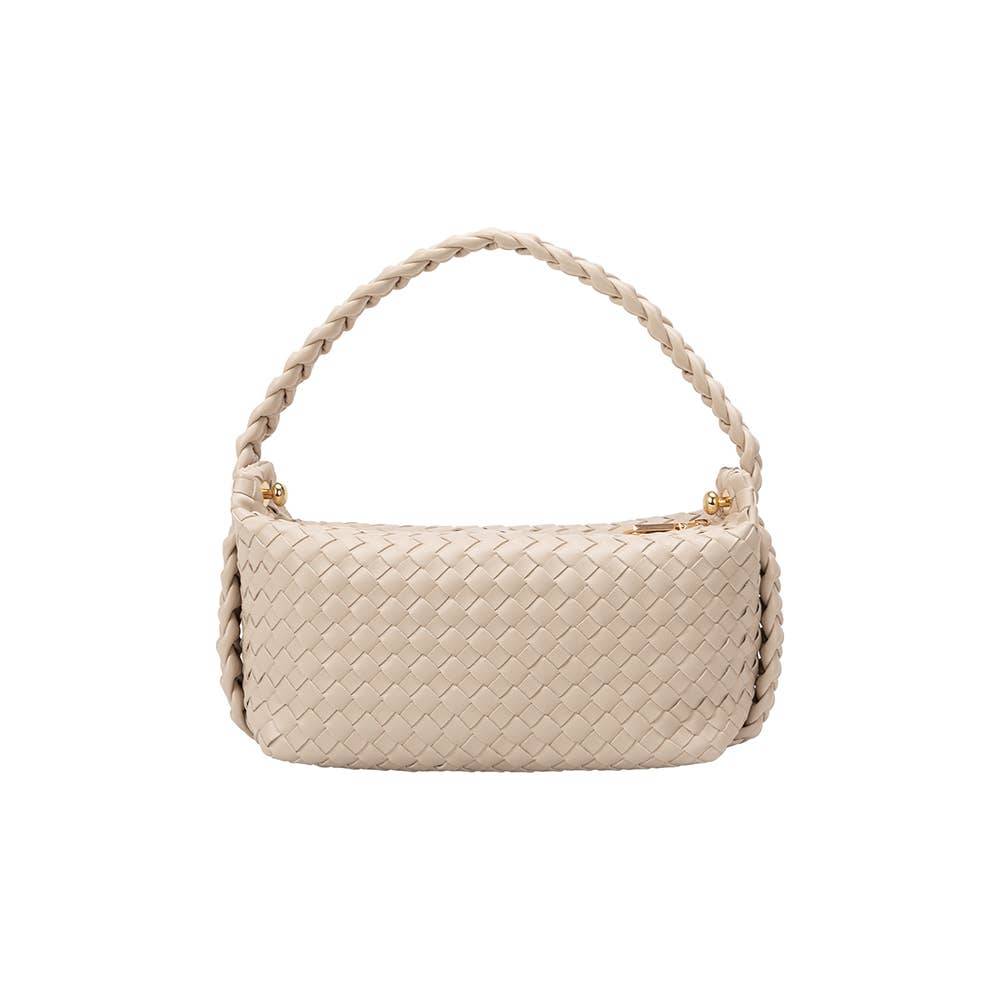 Alma Ivory Recycled Vegan Top Handle Bag