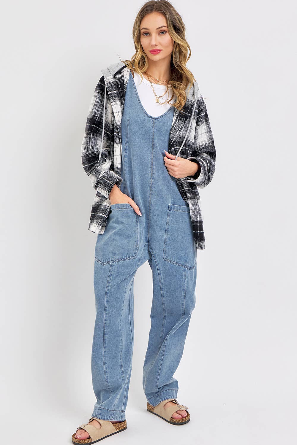 Barrett Denim Overall Jumpsuit