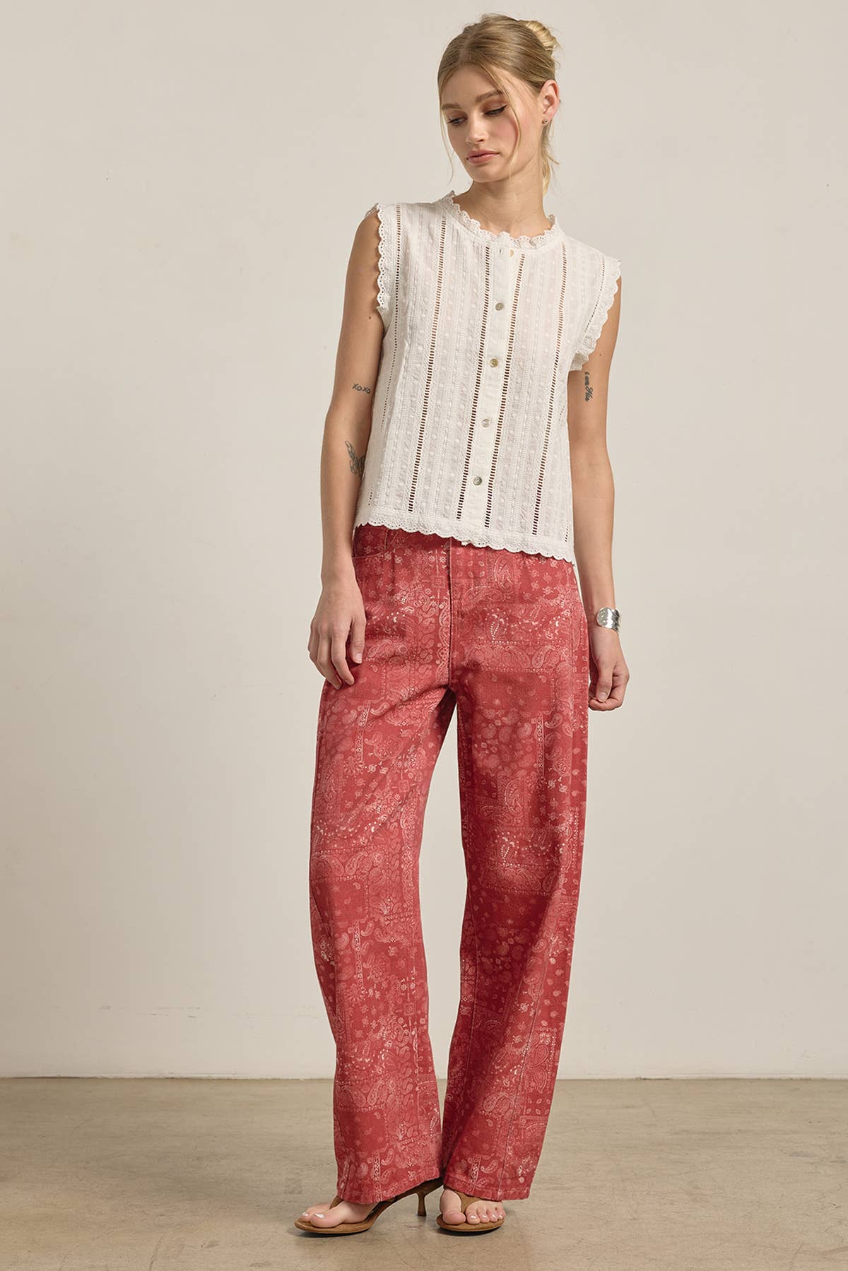 Bandana Muse Wide Leg Pants