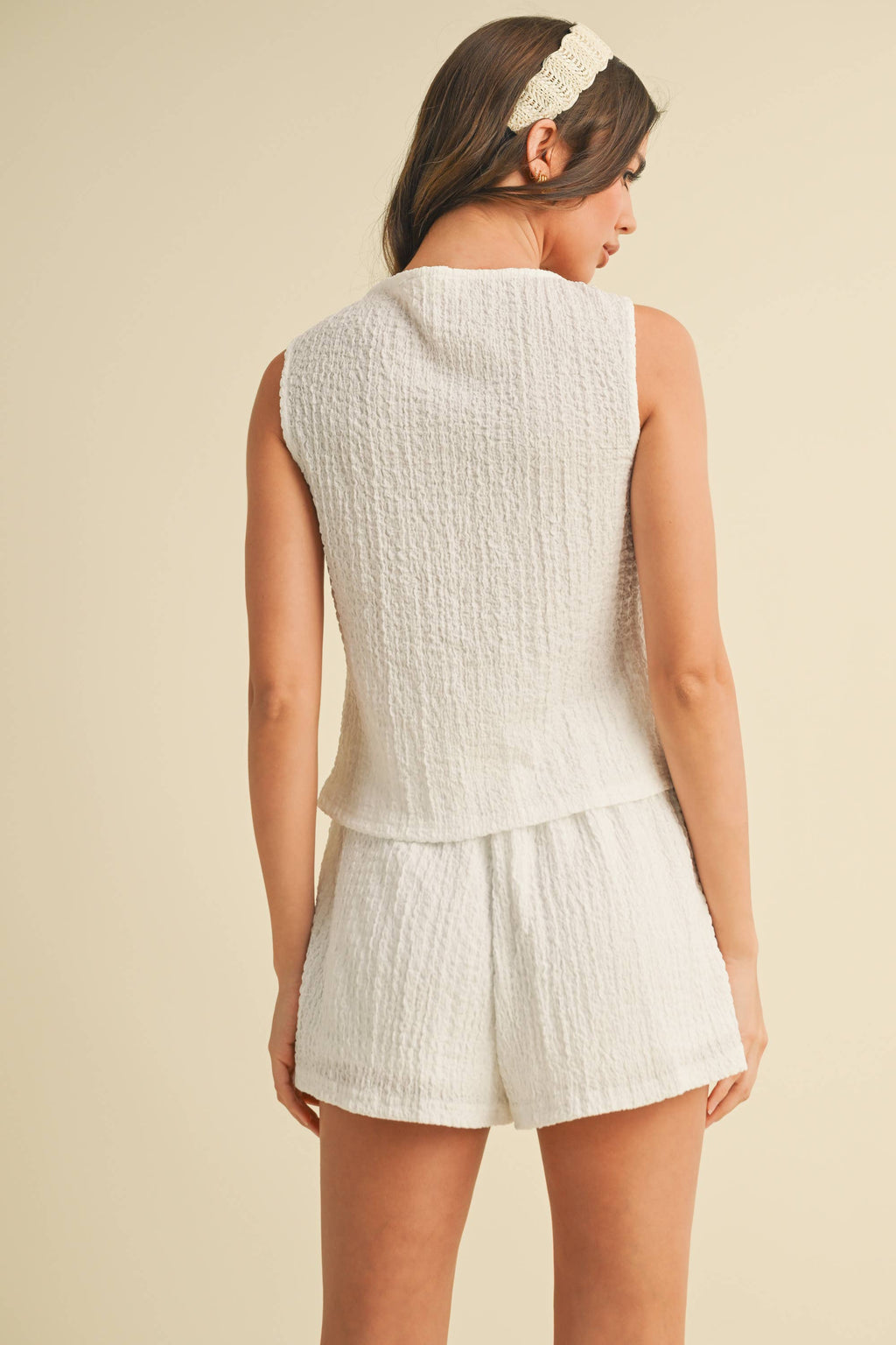 Faith Textured Knit Set