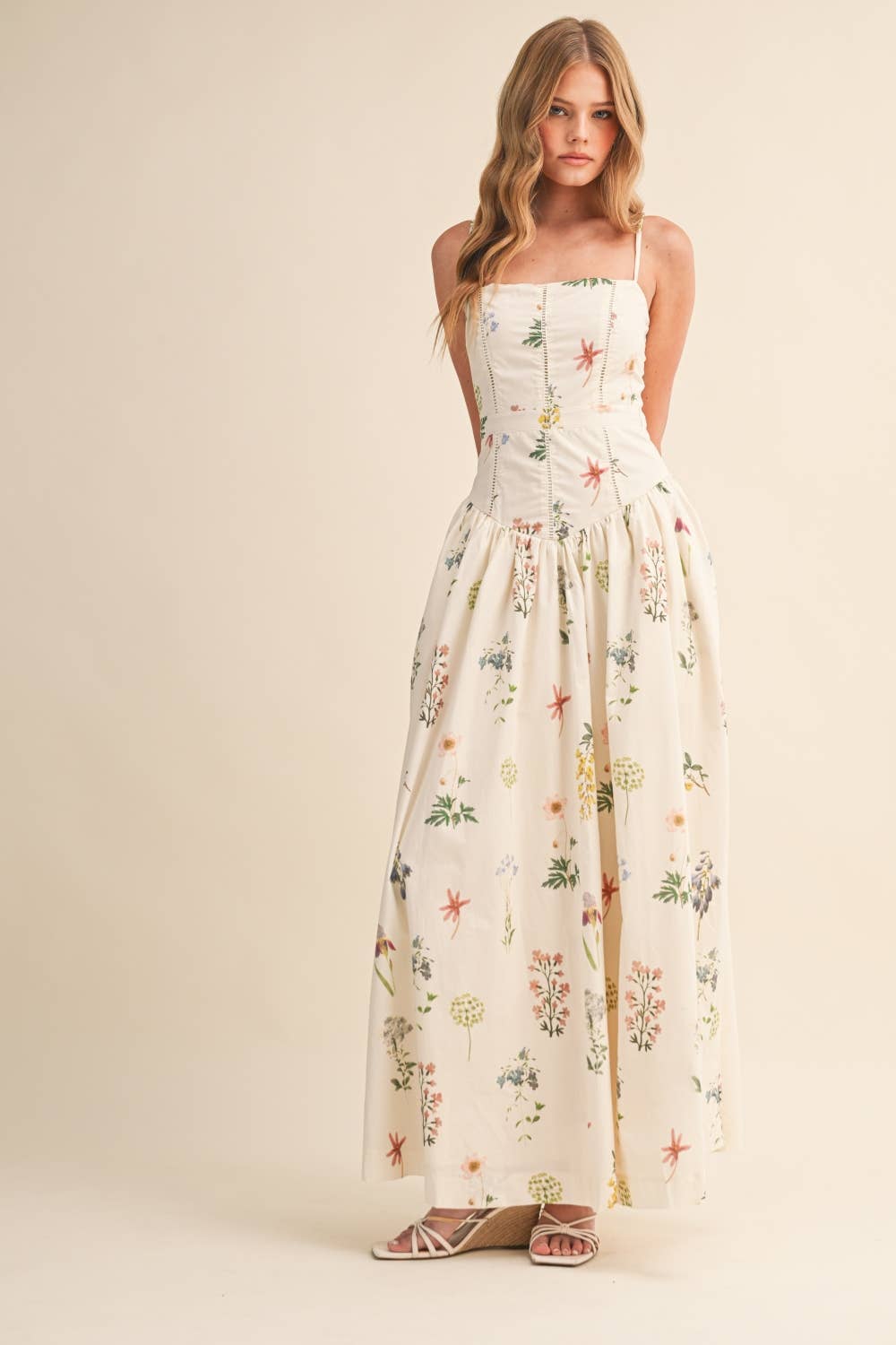 Poppy Floral Printed Maxi Dress