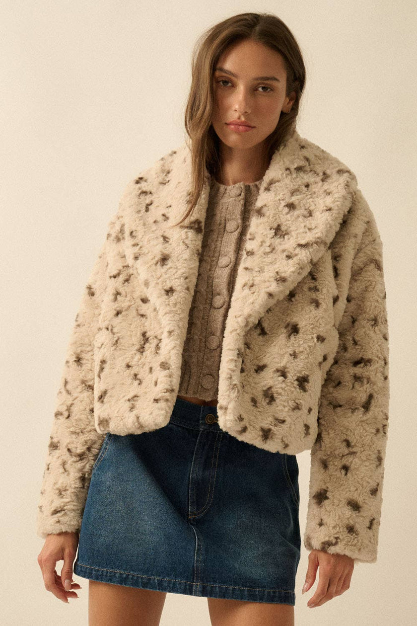 Steamboat Faux Fur Jacket
