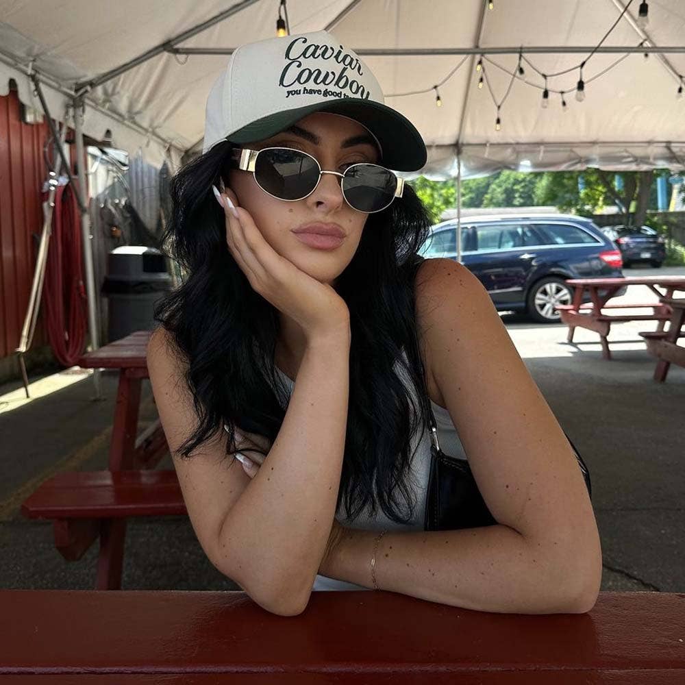 Elliott Polarized Sunglasses in Black/Gold