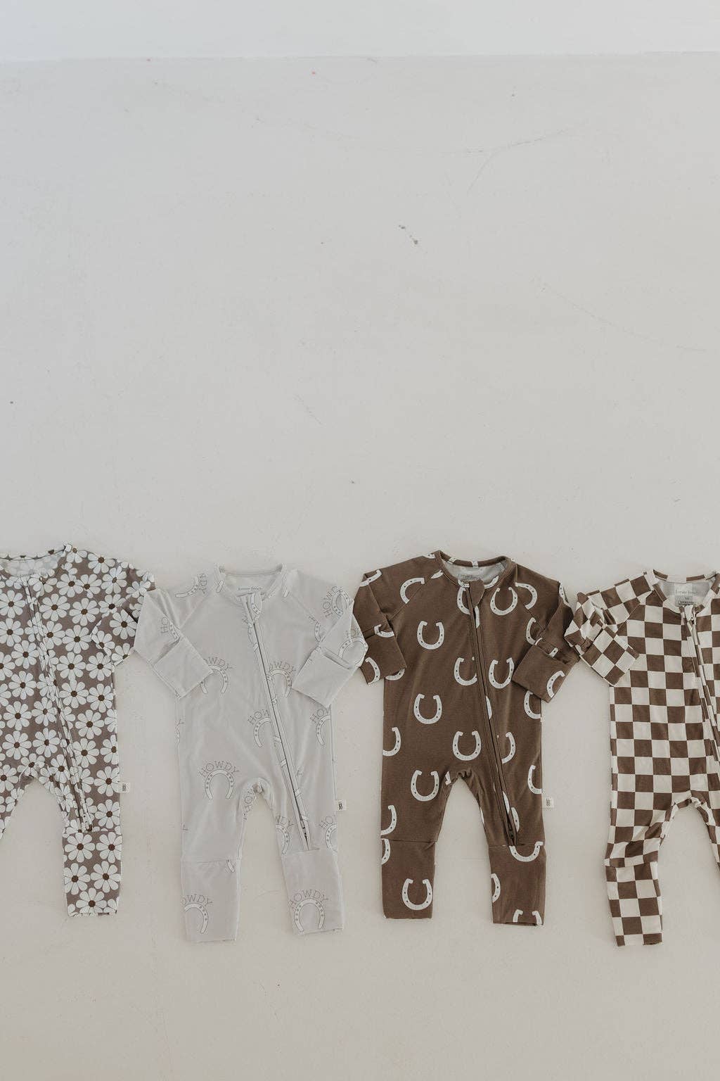 Howdy Baby Zip Pajamas