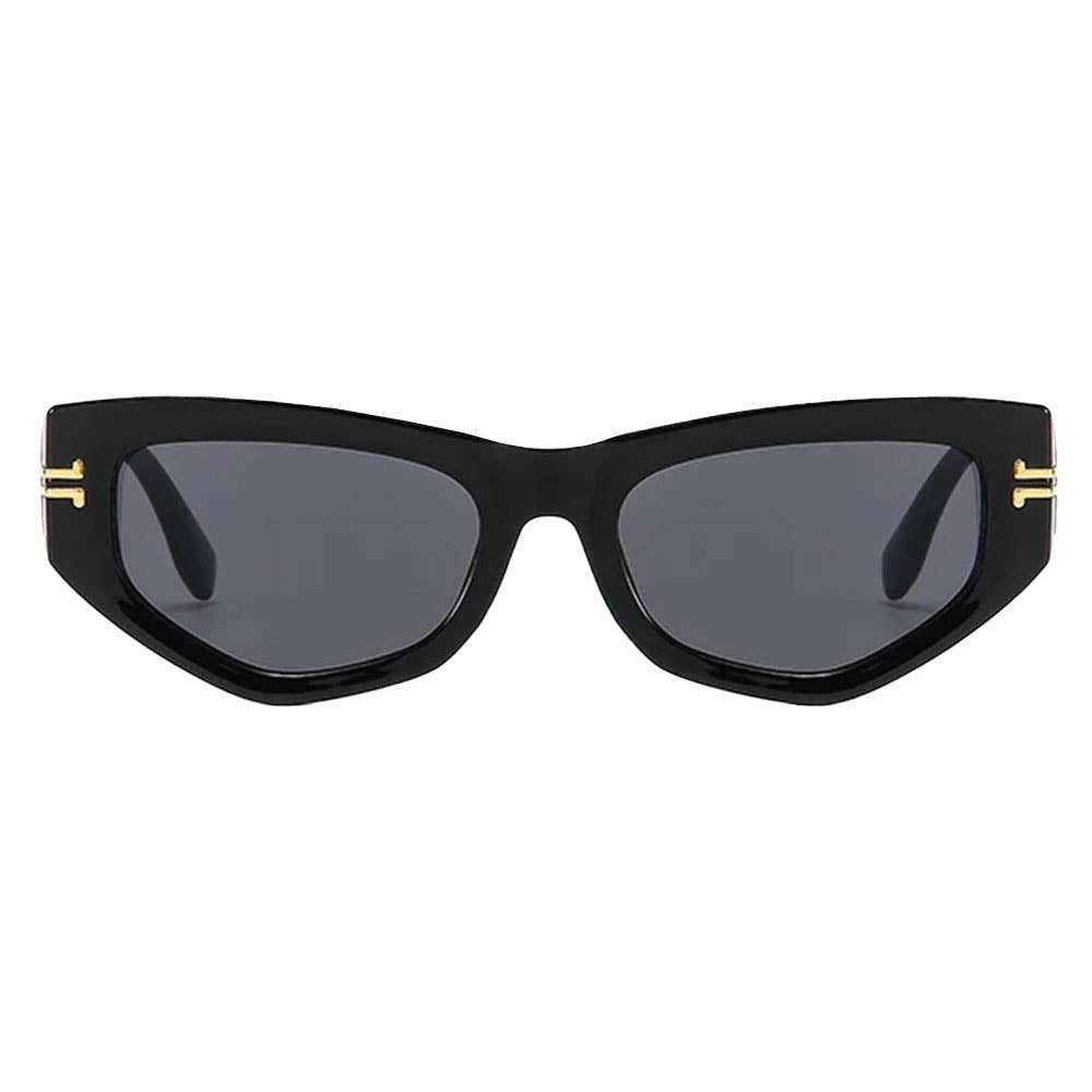 Wren Polarized Sunglasses in Black