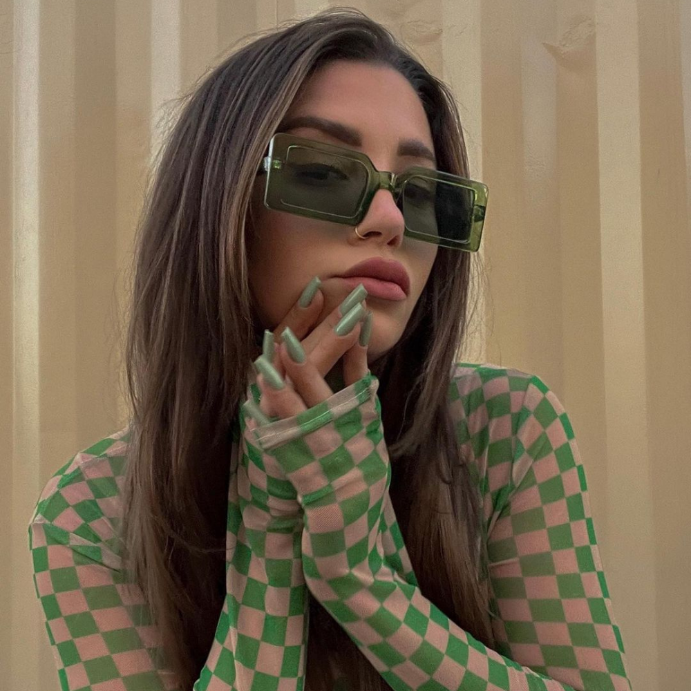 Berlin Sunglasses in Transparent Tan