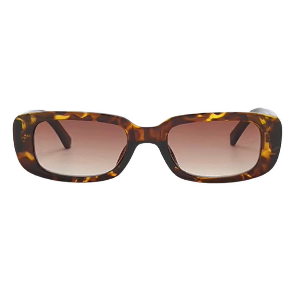 Milan Sunglasses in Amber Torte