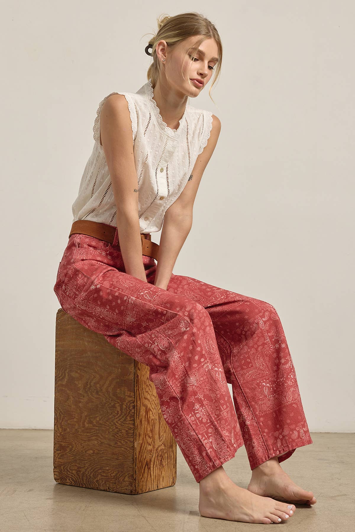 Bandana Muse Wide Leg Pants