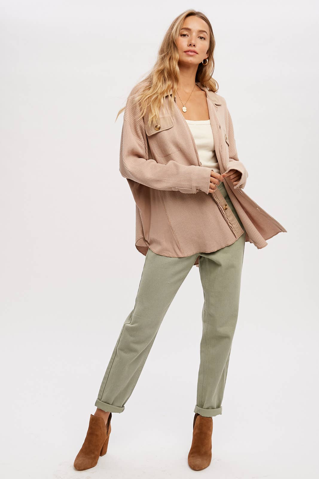 Bennett Waffle Knit Jacket