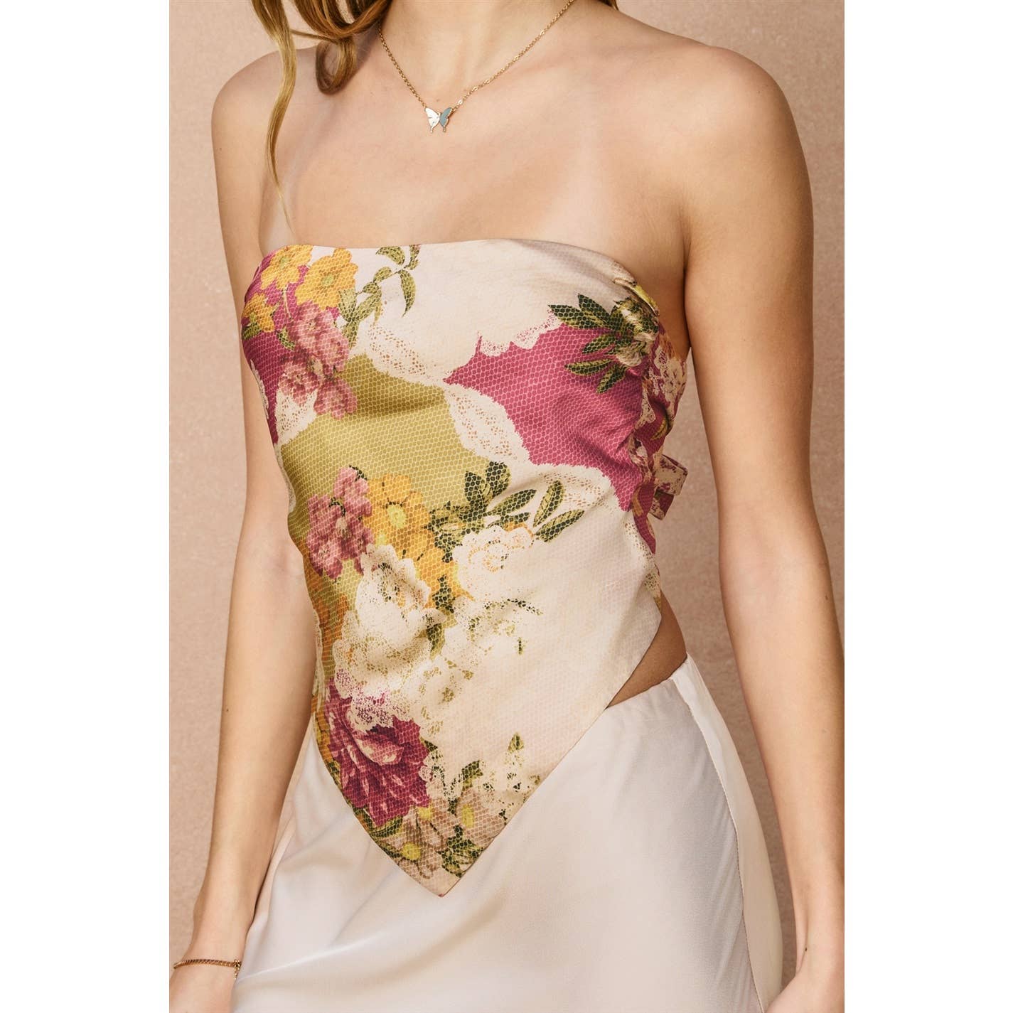 Delilah Patchwork Bandana Top