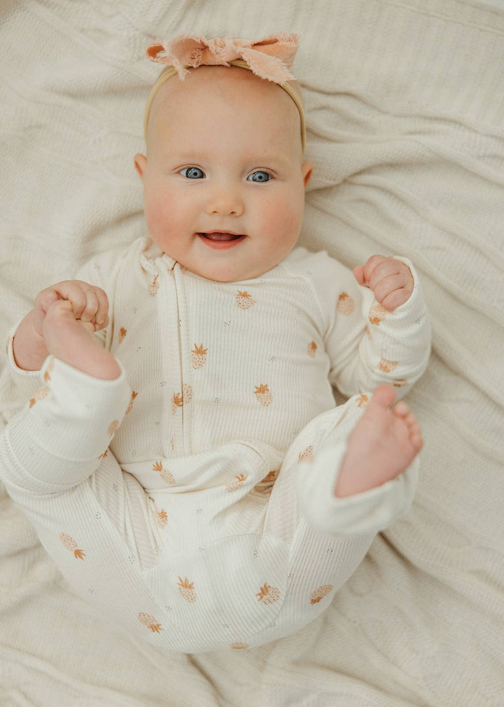 Sun Kissed Fruit Zip Pajamas