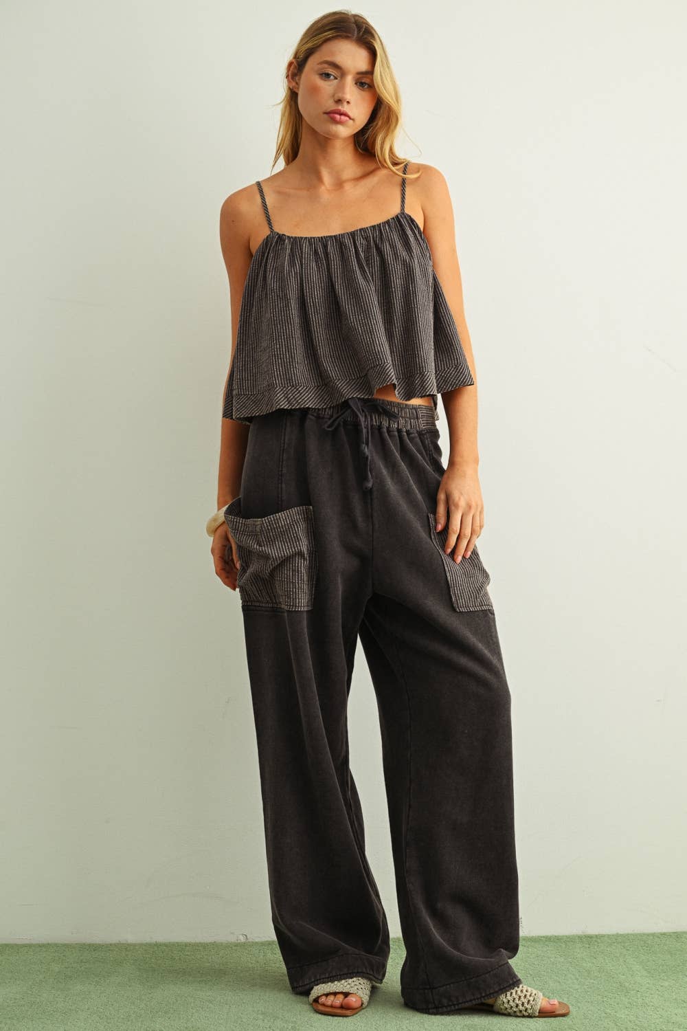 Emme Contrast Stripe Lounge Pants