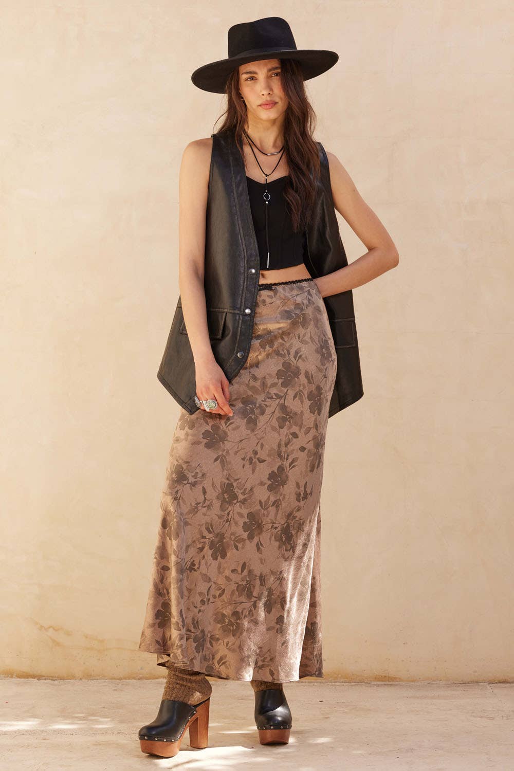 Winnie Floral Print Skirt
