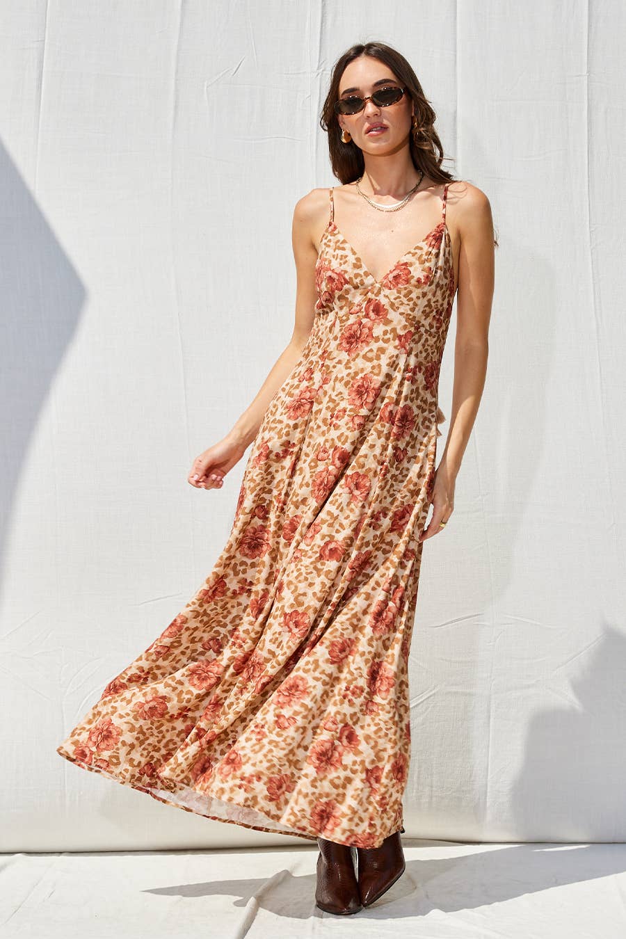 Margot Open-Back Maxi Dress