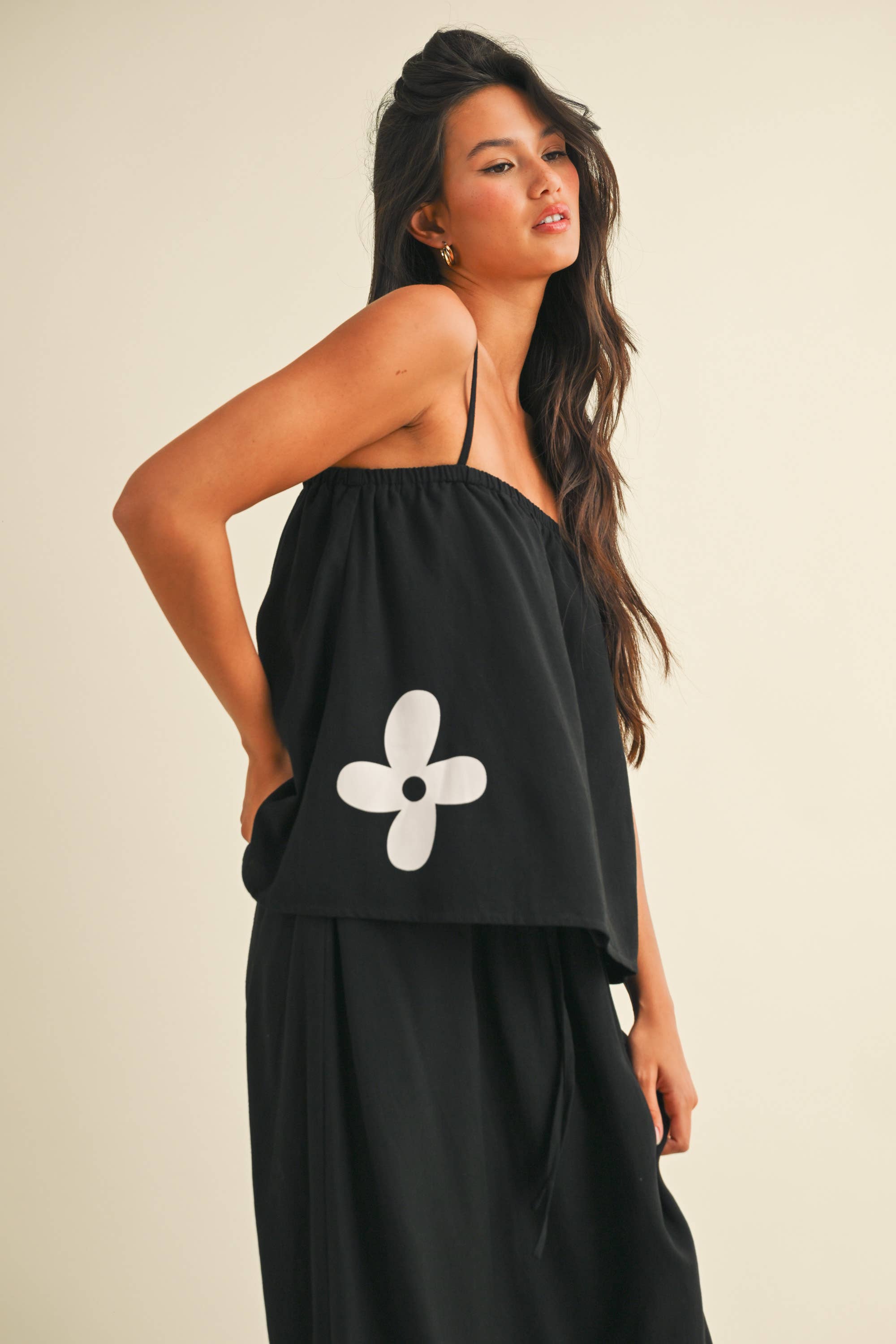 Marlowe Floral Print Linen Set