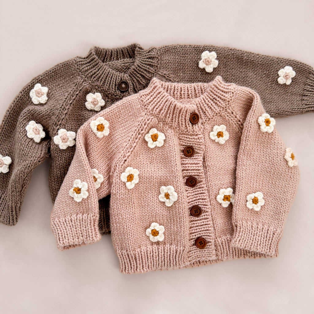 Flower Fields Baby Cardigan