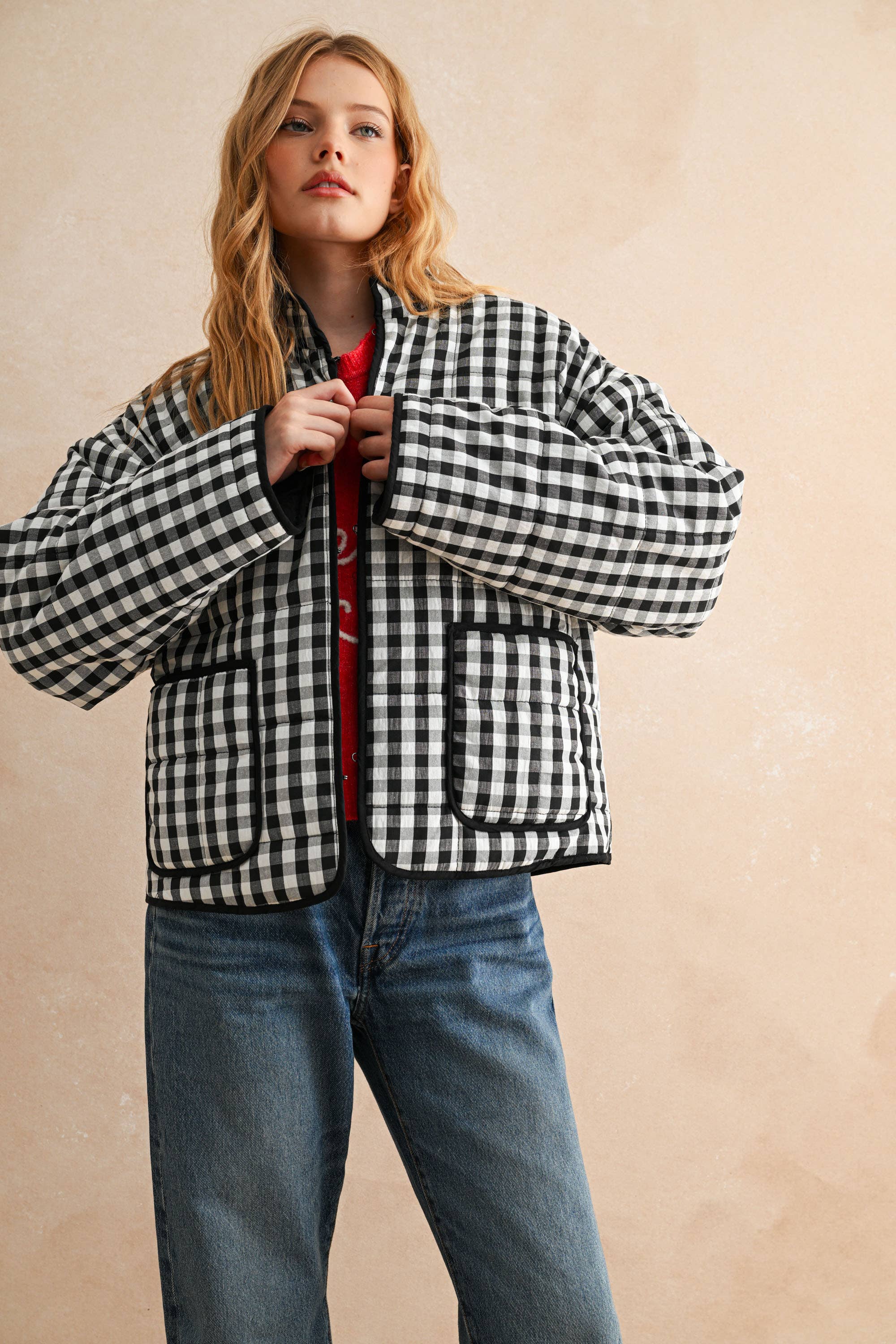 Meadow Check Gingham Jacket