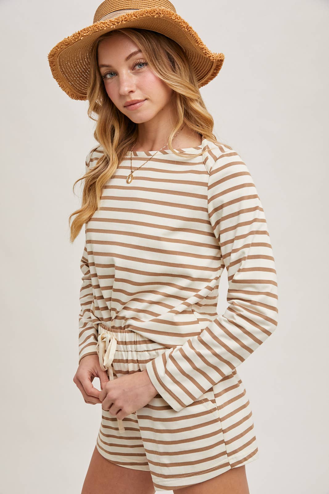 Selene Striped Set