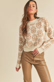 Meadow Floral Knit Sweater