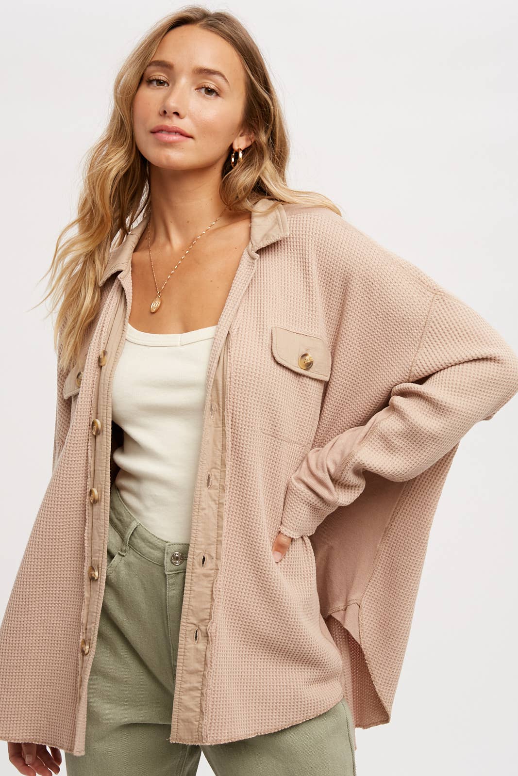 Bennett Waffle Knit Jacket