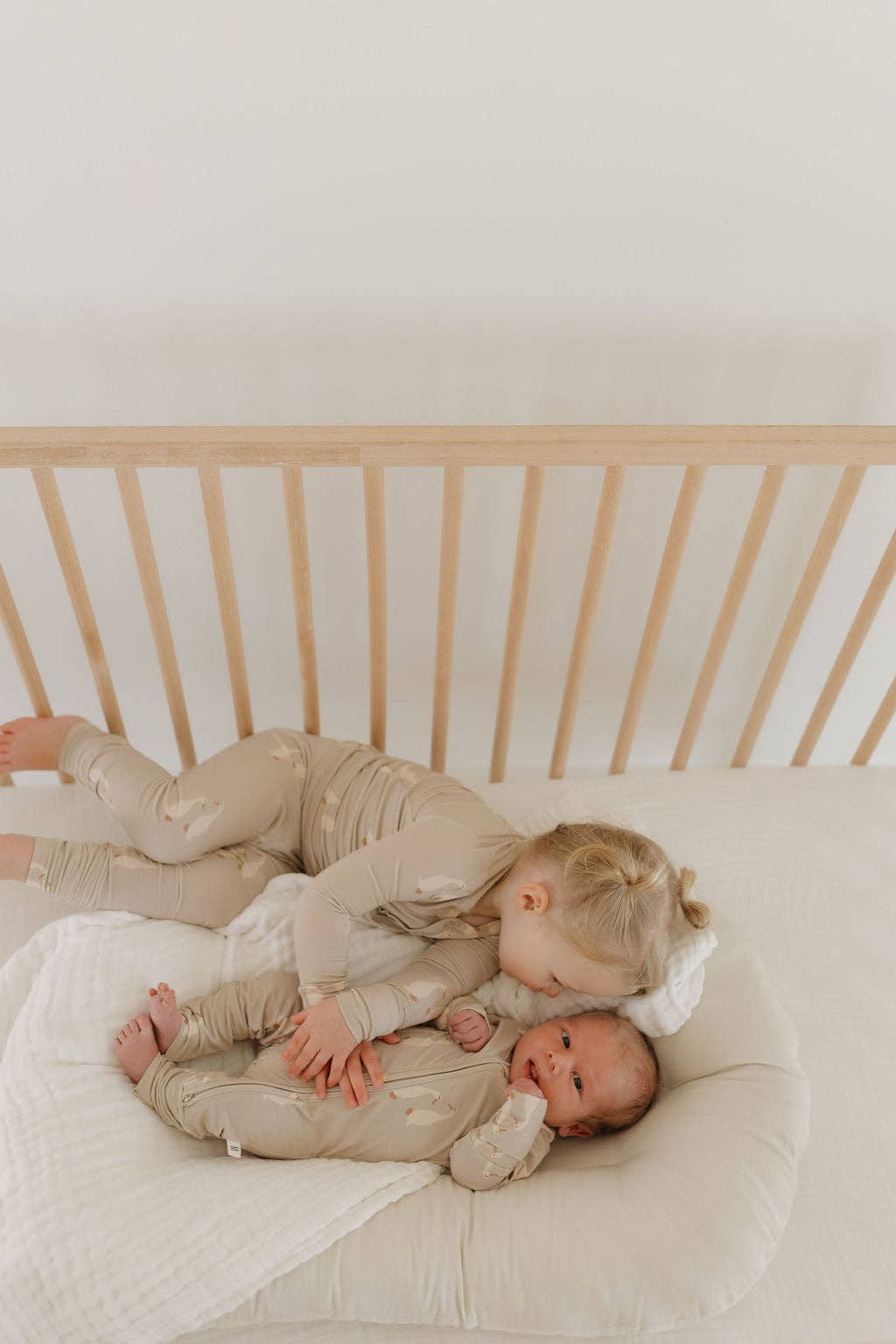 Silly Goose Bamboo Zip Pajamas