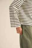 Tyler Striped Long Sleeve Top