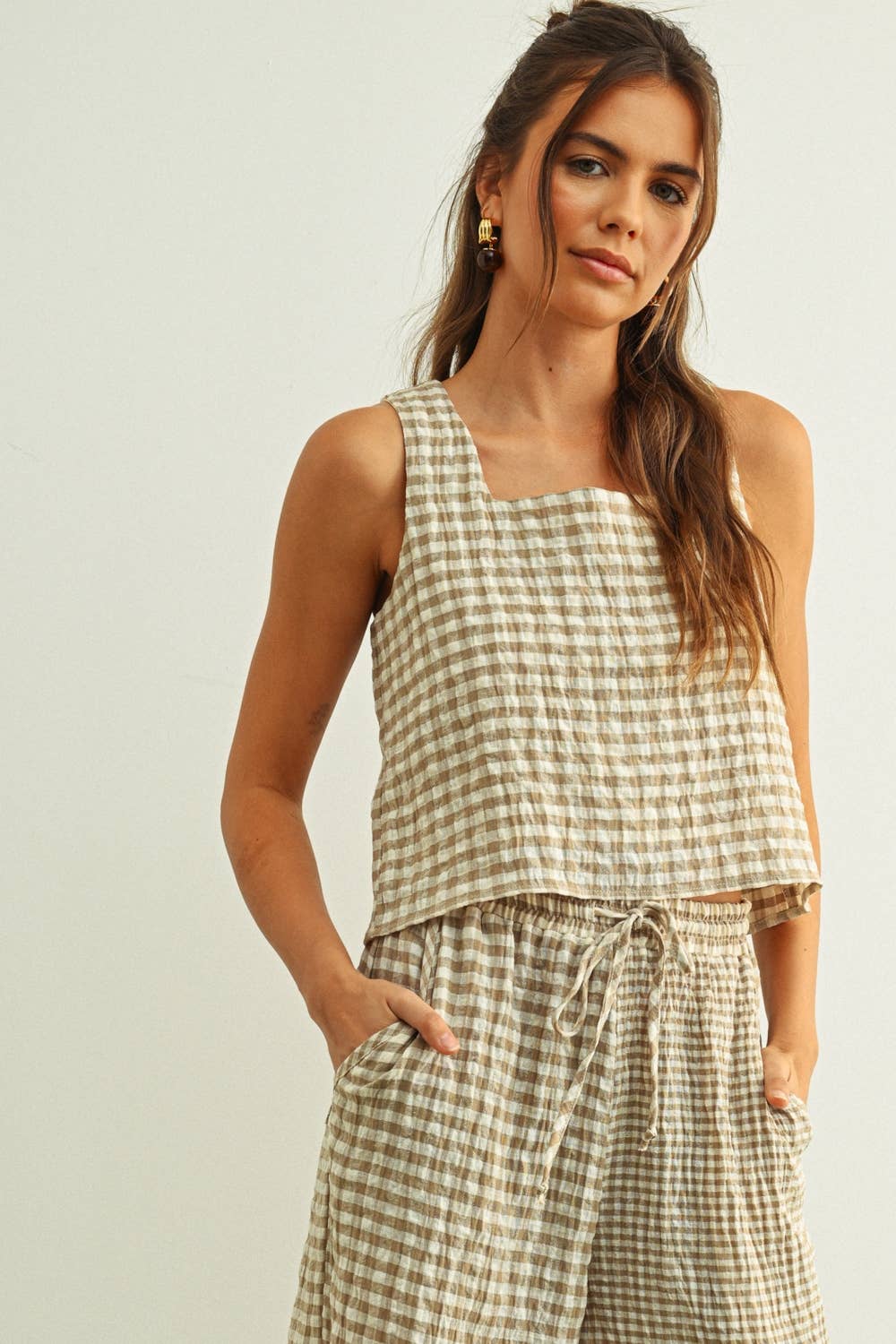 Cooper Gingham Top