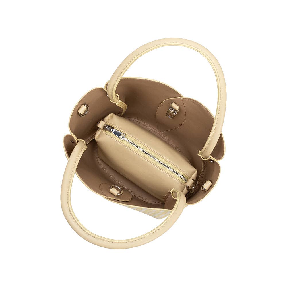 Tulip Bag in Yellow Gingham