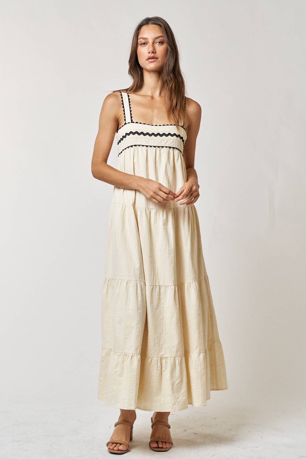 Carmen Tiered Maxi Dress