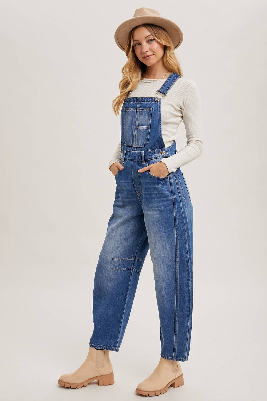 Aiden Barrel Overalls