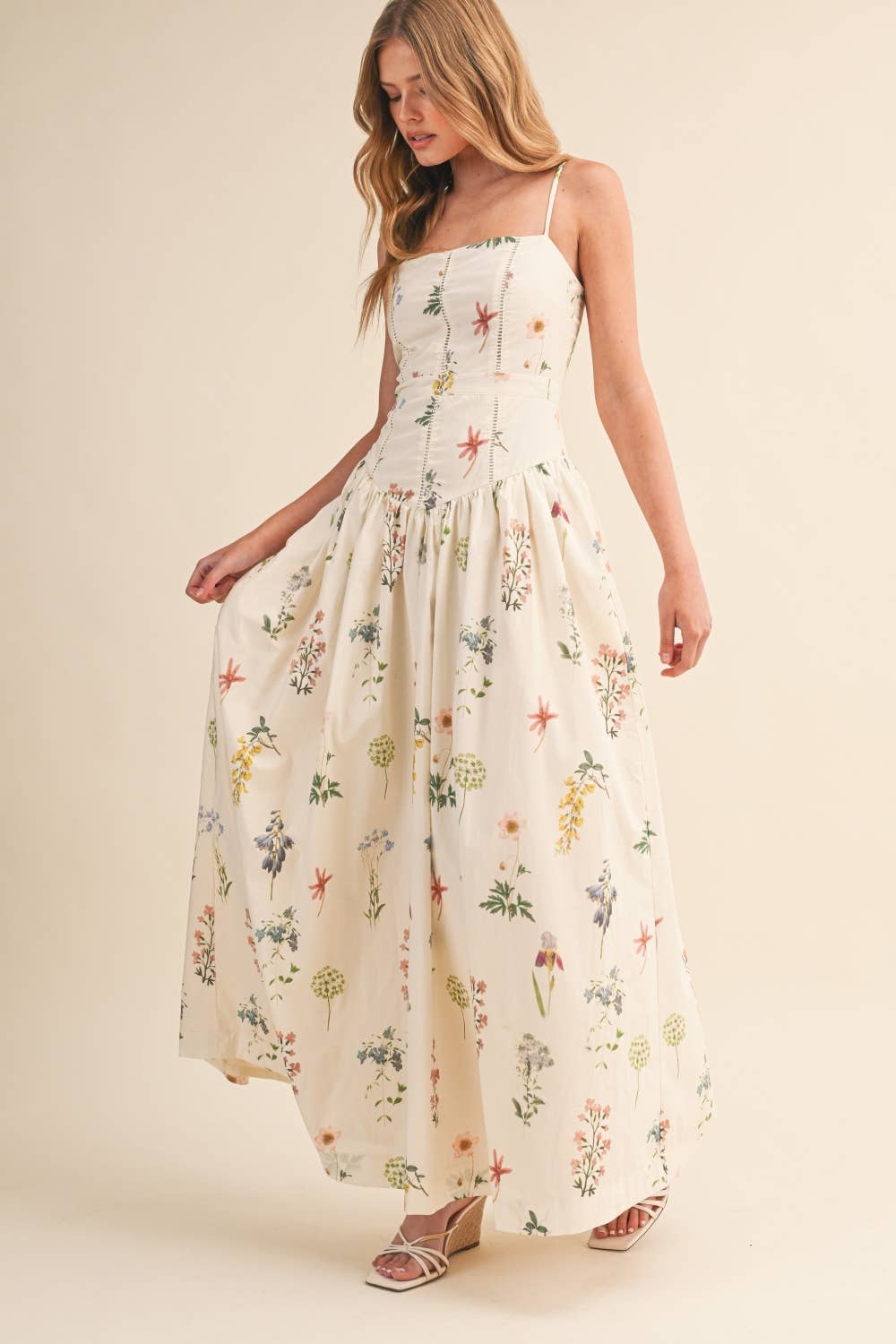 Poppy Floral Printed Maxi Dress