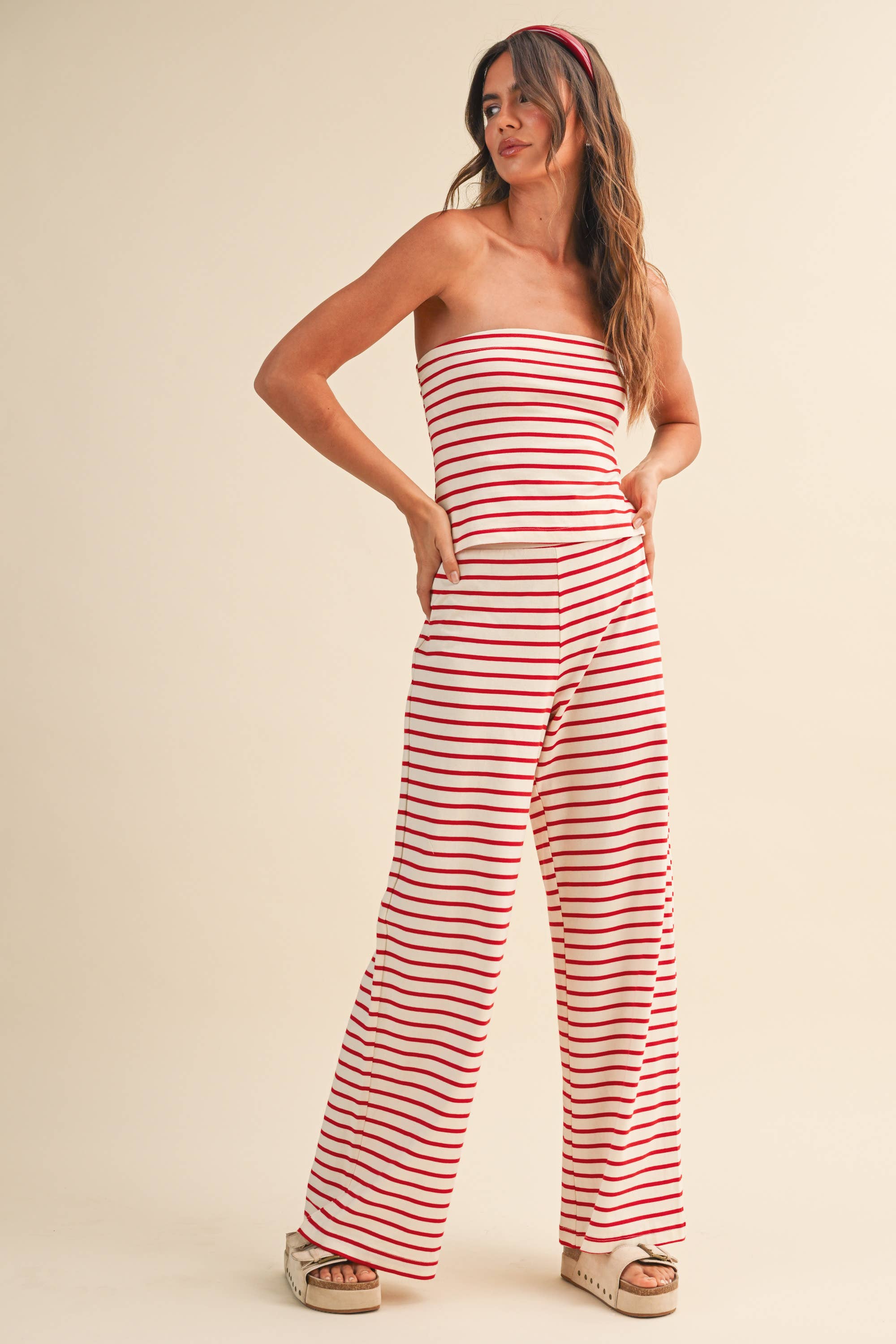 American Dream Striped Set